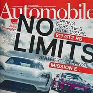 Automobile Magazine Jan 1, 2018 Audi's, Indy Car Design, Journals